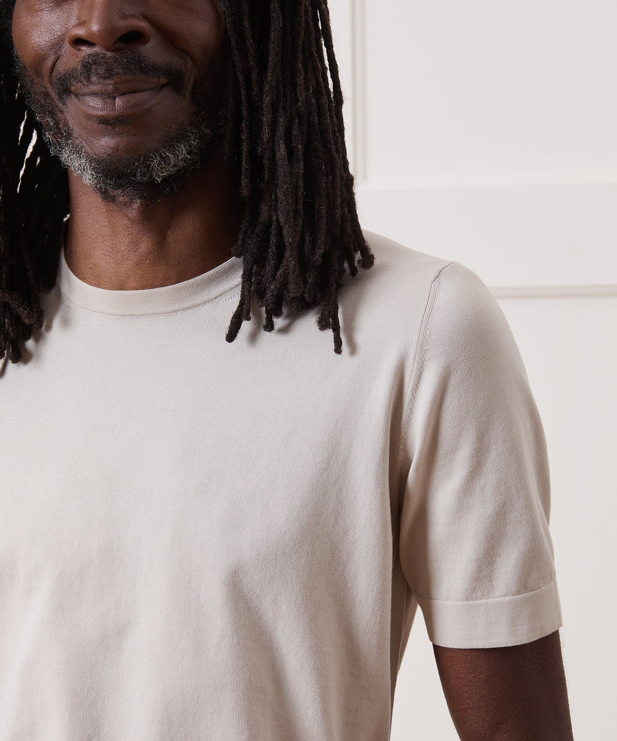 Todd Snyder Italian Lightweight Sweater Tee - Grey