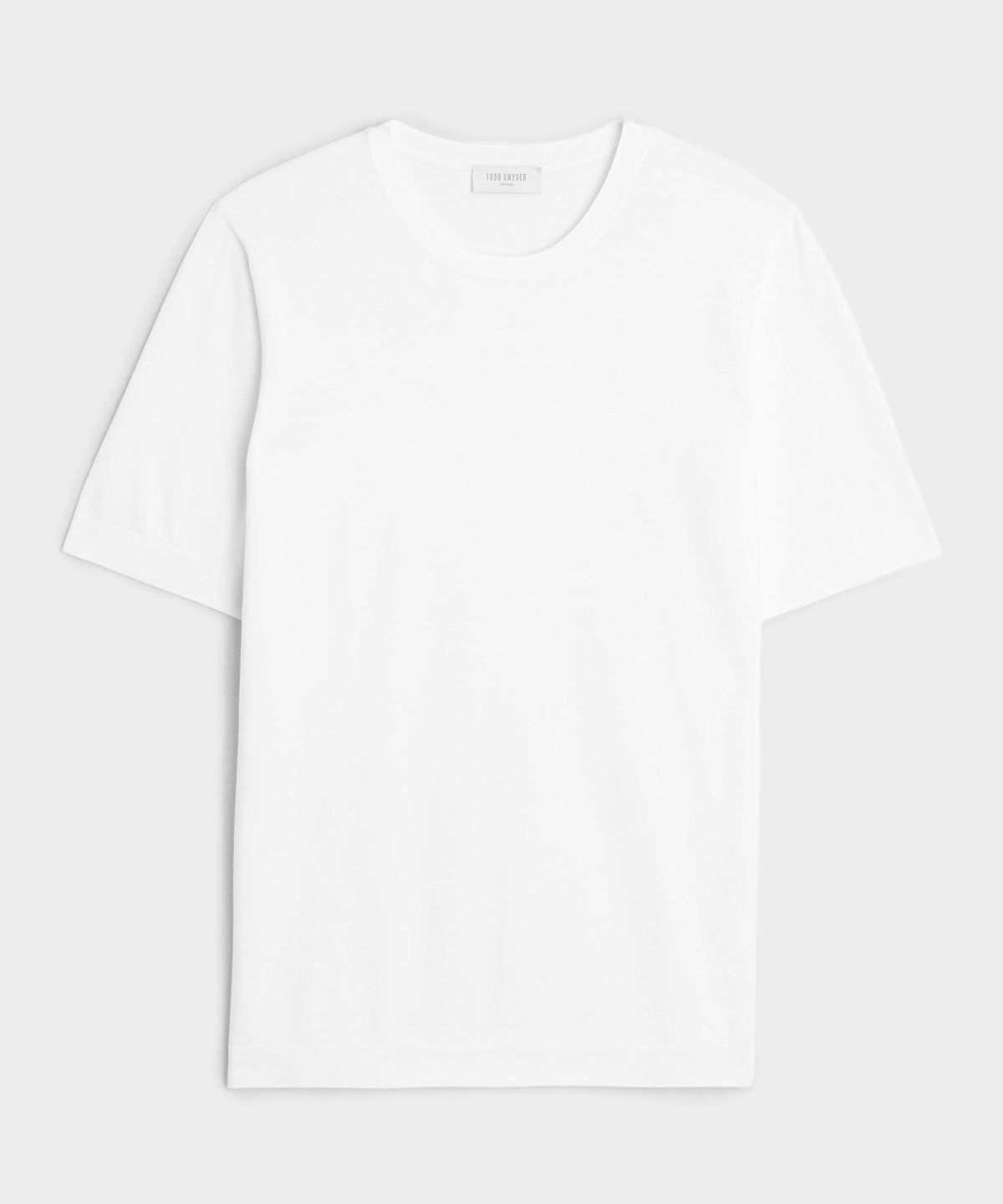 Todd Snyder Italian Lightweight Sweater Tee - White