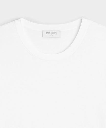 Todd Snyder Italian Lightweight Sweater Tee - White