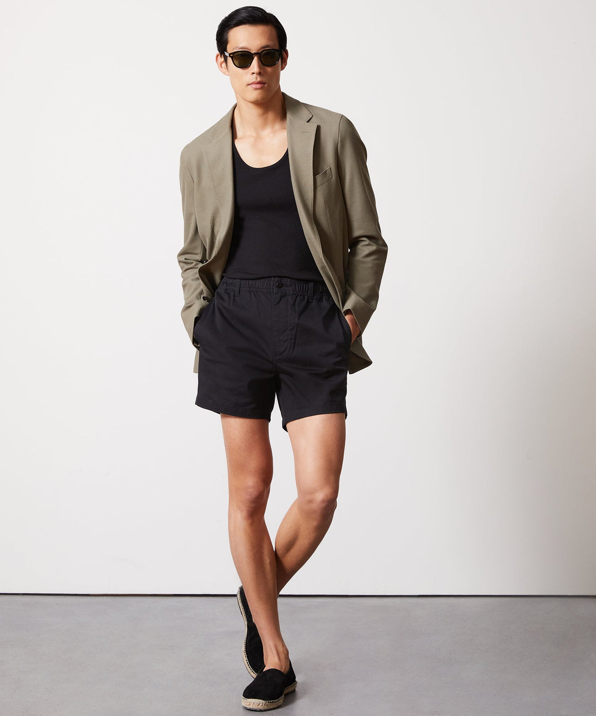 Todd Snyder 5" Beachcomber Short - Black