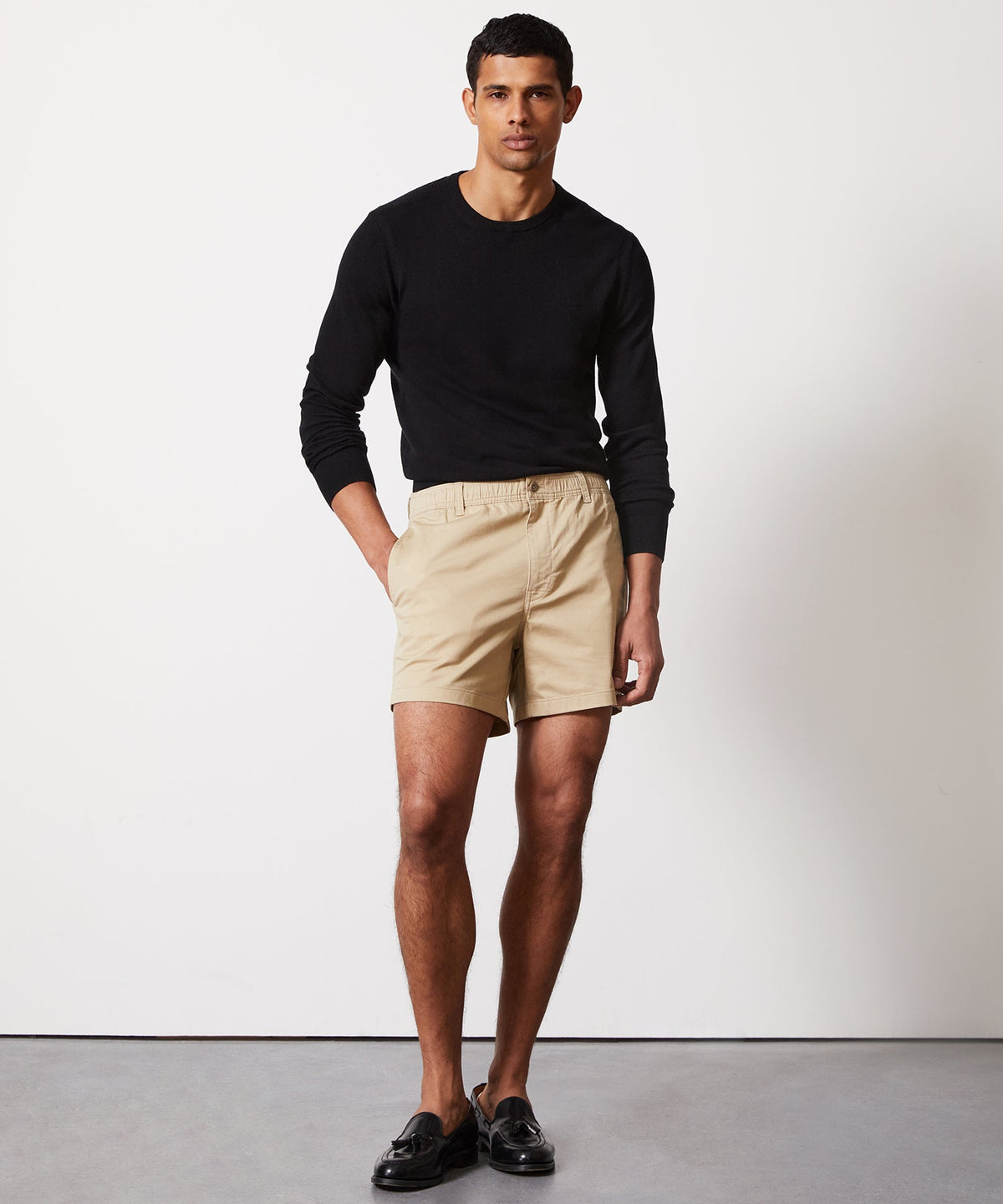 Todd Snyder 5" Beachcomber Short - Pebble Beige