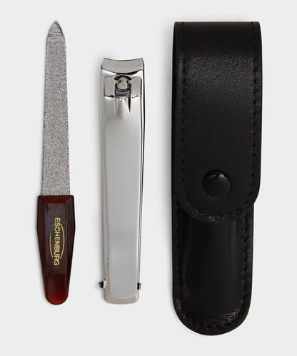 Todd Snyder F. Hammann Leather Nail Kit - Black
