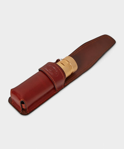 Todd Snyder F. Hammann Torch with Leather Case - Whiskey