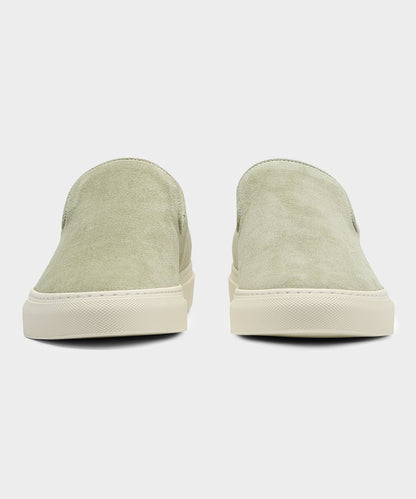 Todd Snyder CQP Jetty Slip-On Sneaker - Sage