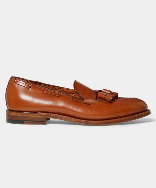 Todd Snyder Alden Tassel Moccasin Loafer - Amber