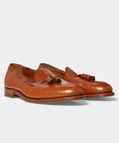 Todd Snyder Alden Tassel Moccasin Loafer - Amber