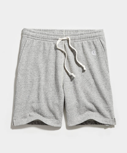 Todd Snyder Champion 7" French Terry Sweatshort - Antique Grey Mix