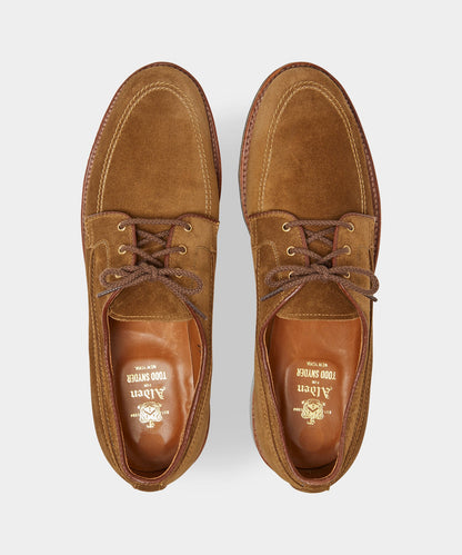 Todd Snyder Alden Mocc Toe Suede Blucher - Snuff