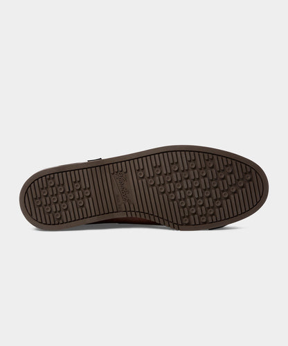 Todd Snyder Paraboot Barth Leather Boat Shoe - Burgundy