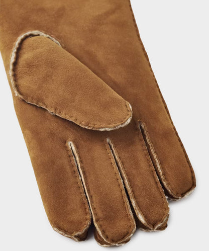 Todd Snyder Hestra Bernard Shearling Glove - Cork