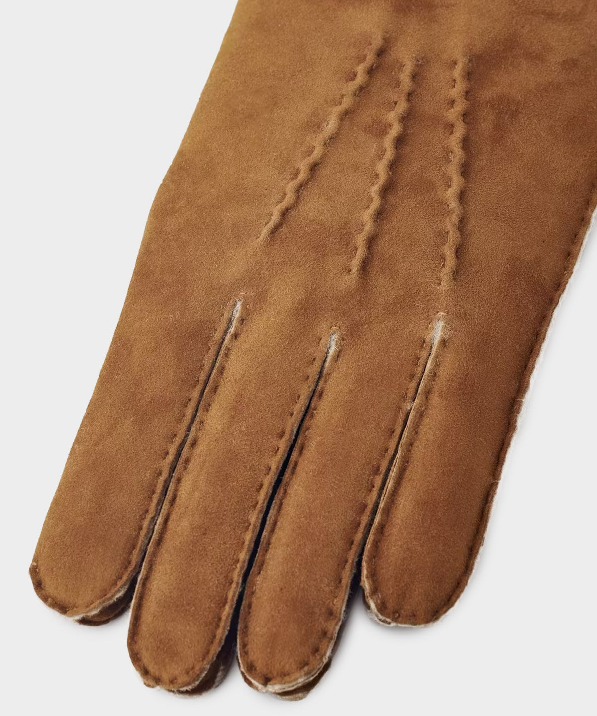 Todd Snyder Hestra Bernard Shearling Glove - Cork