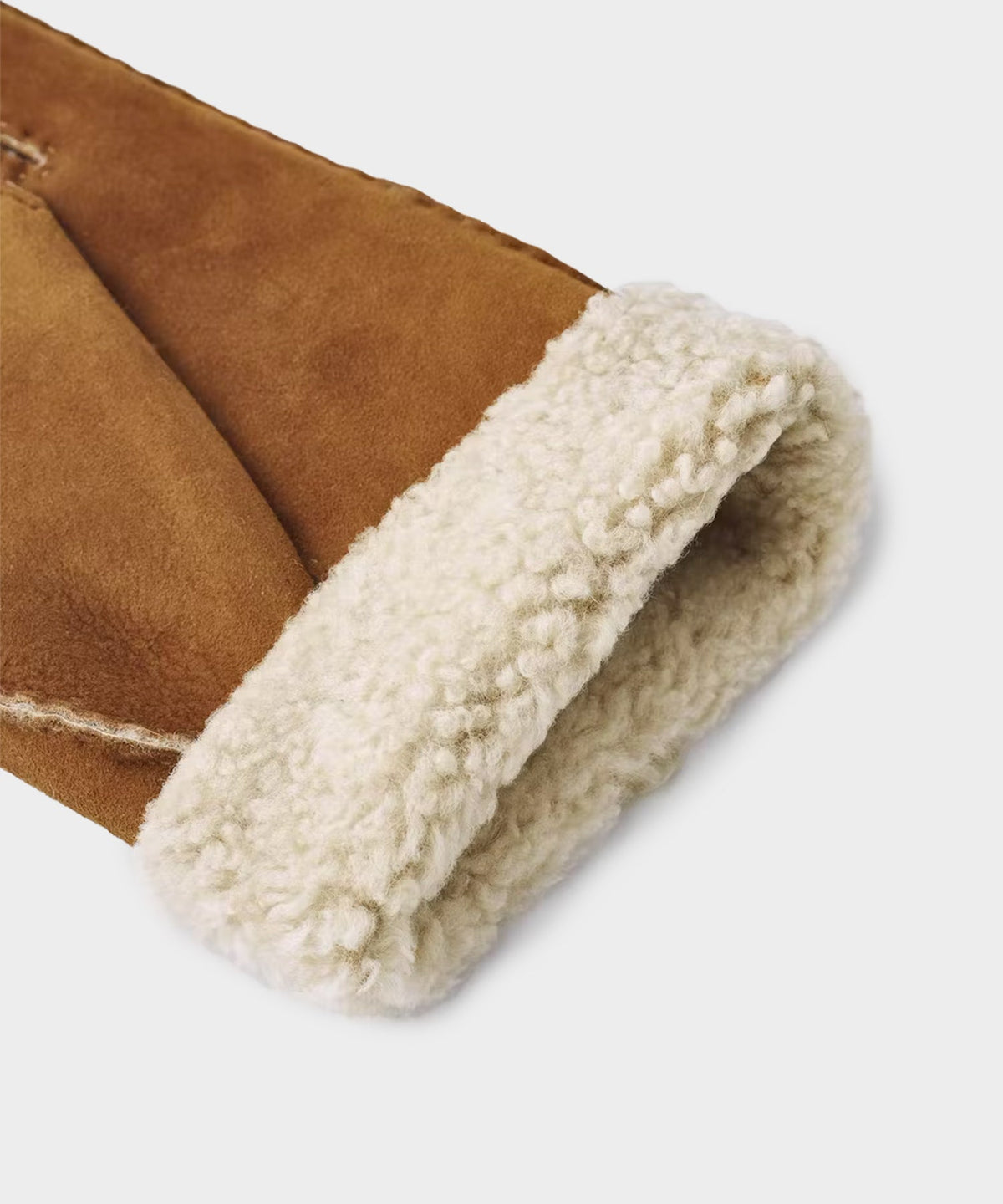Todd Snyder Hestra Bernard Shearling Glove - Cork