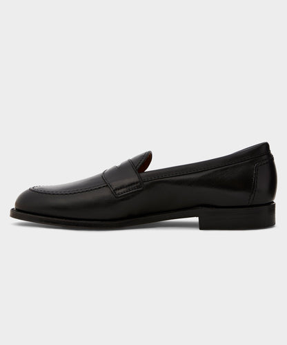 Todd Snyder Alden Flex Welt Penny Loafer - Black