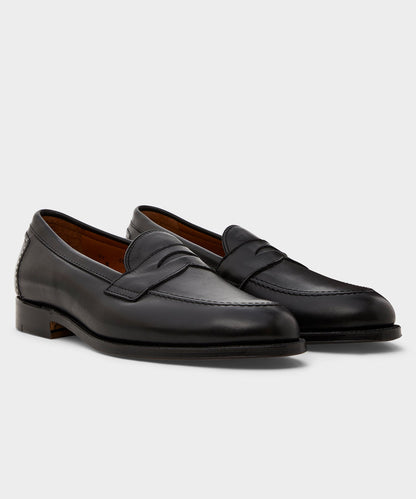 Todd Snyder Alden Flex Welt Penny Loafer - Black