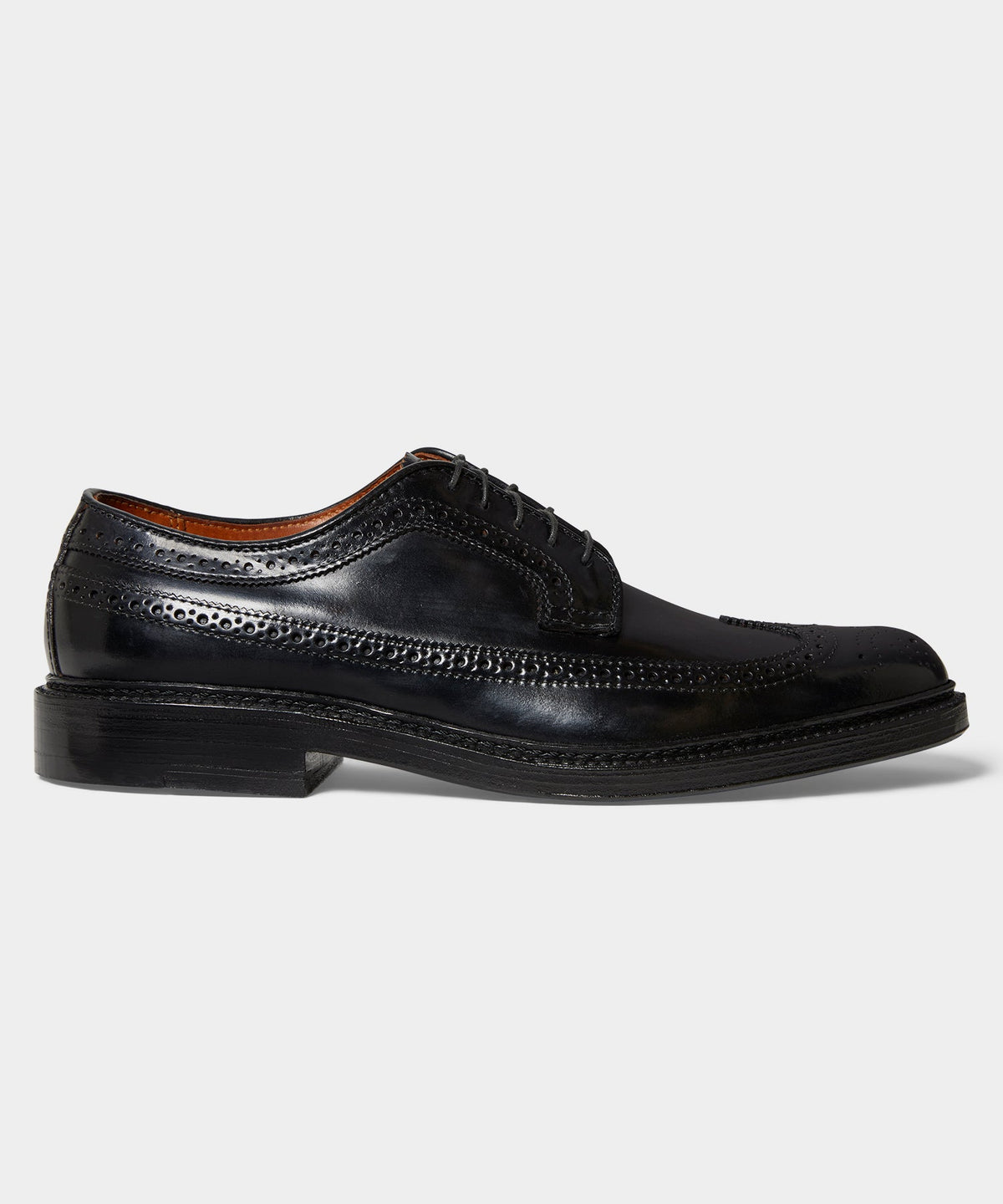 Todd Snyder Alden Long Wing Blucher - Black
