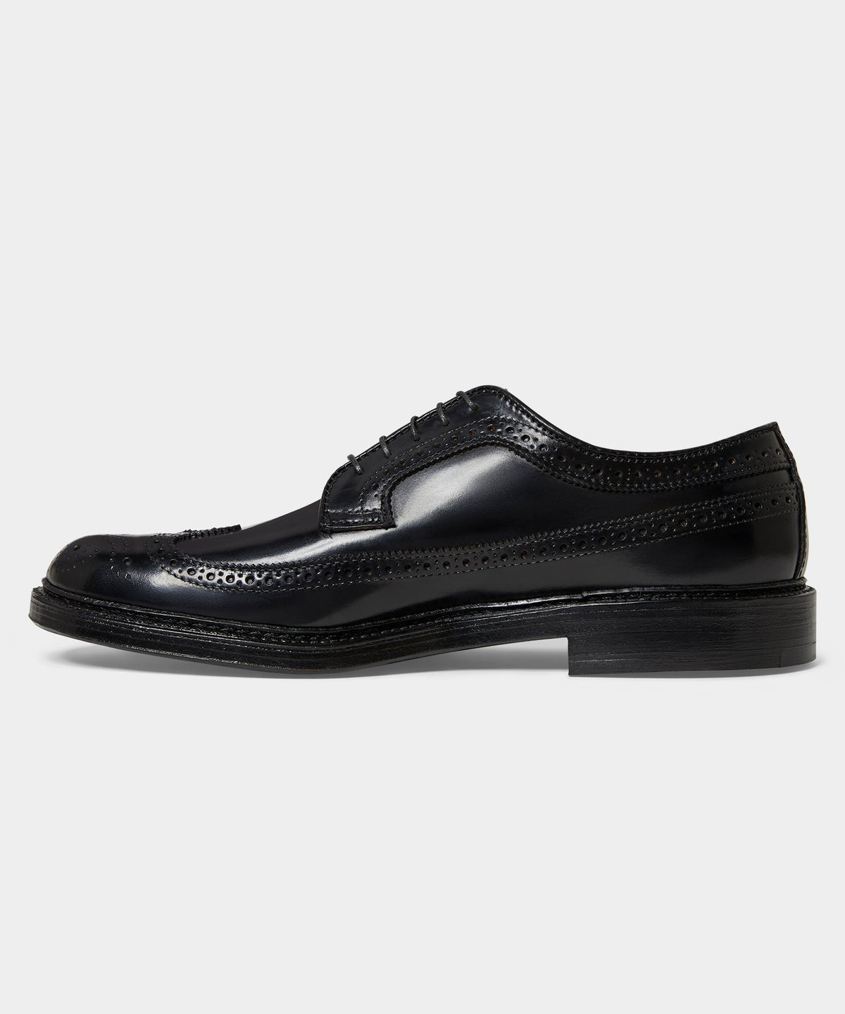Todd Snyder Alden Long Wing Blucher - Black