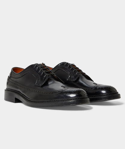 Todd Snyder Alden Long Wing Blucher - Black