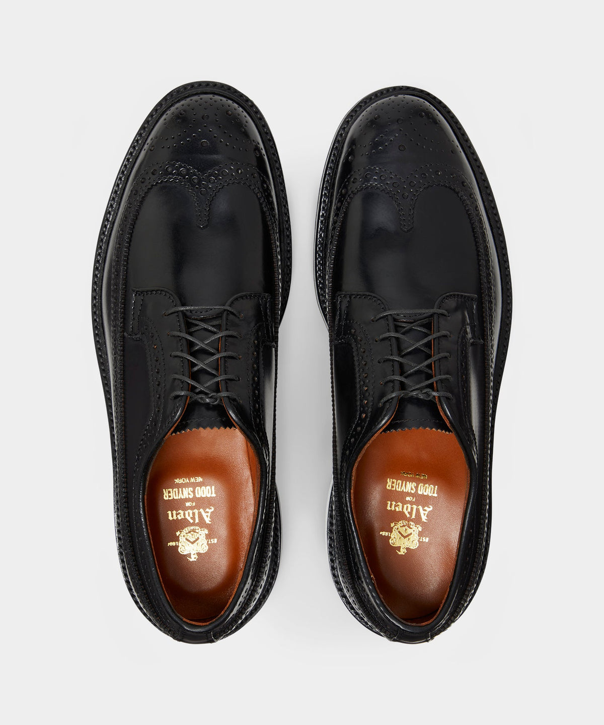 Todd Snyder Alden Long Wing Blucher - Black