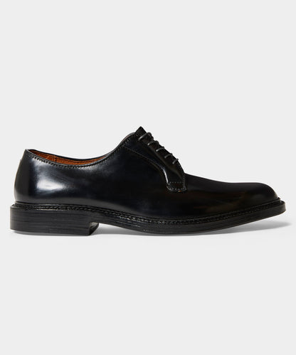 Todd Snyder Alden Cordovan Plain Toe Blucher - Black