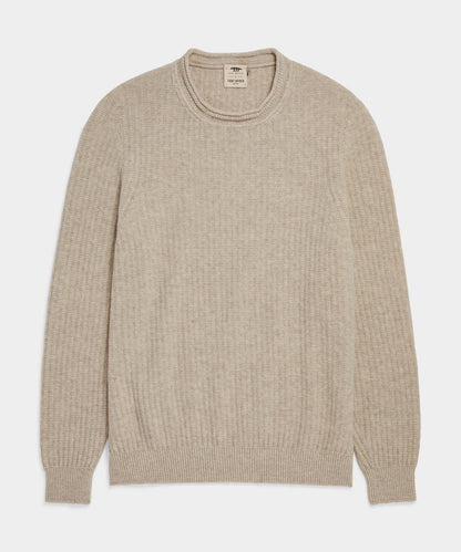 Todd Snyder Inis Meáin Rollneck Sweater - Beige