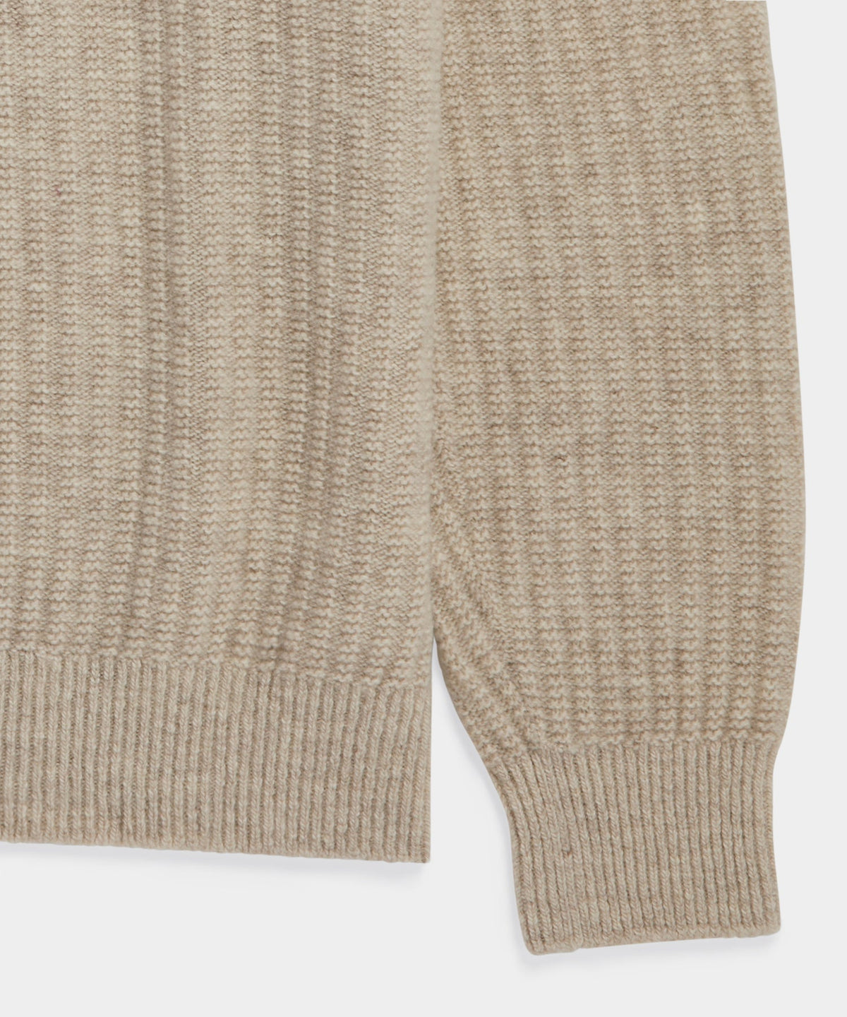 Todd Snyder Inis Meáin Rollneck Sweater - Beige