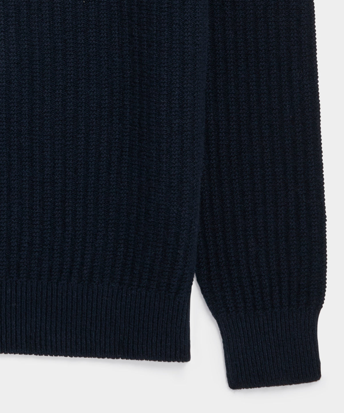 Todd Snyder Inis Meáin Rollneck Sweater - Navy