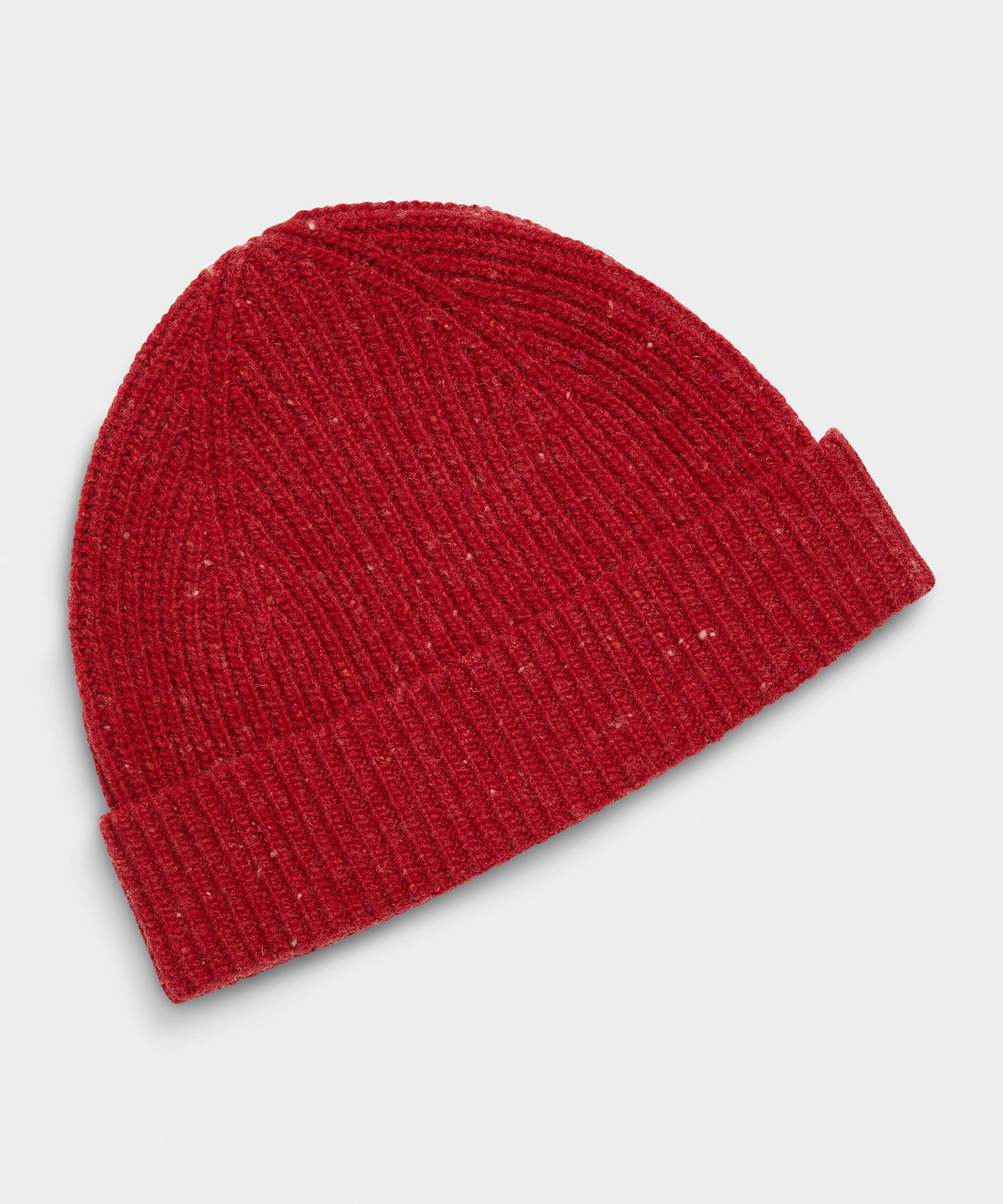 Todd Snyder Donegal Beanie - Cranberry
