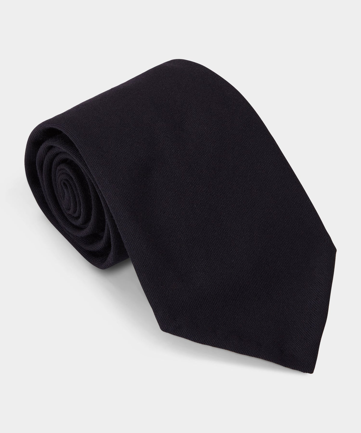 Todd Snyder Italian Wool Gabardine Tie - Navy