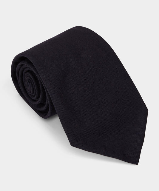 Todd Snyder Italian Wool Gabardine Tie - Navy