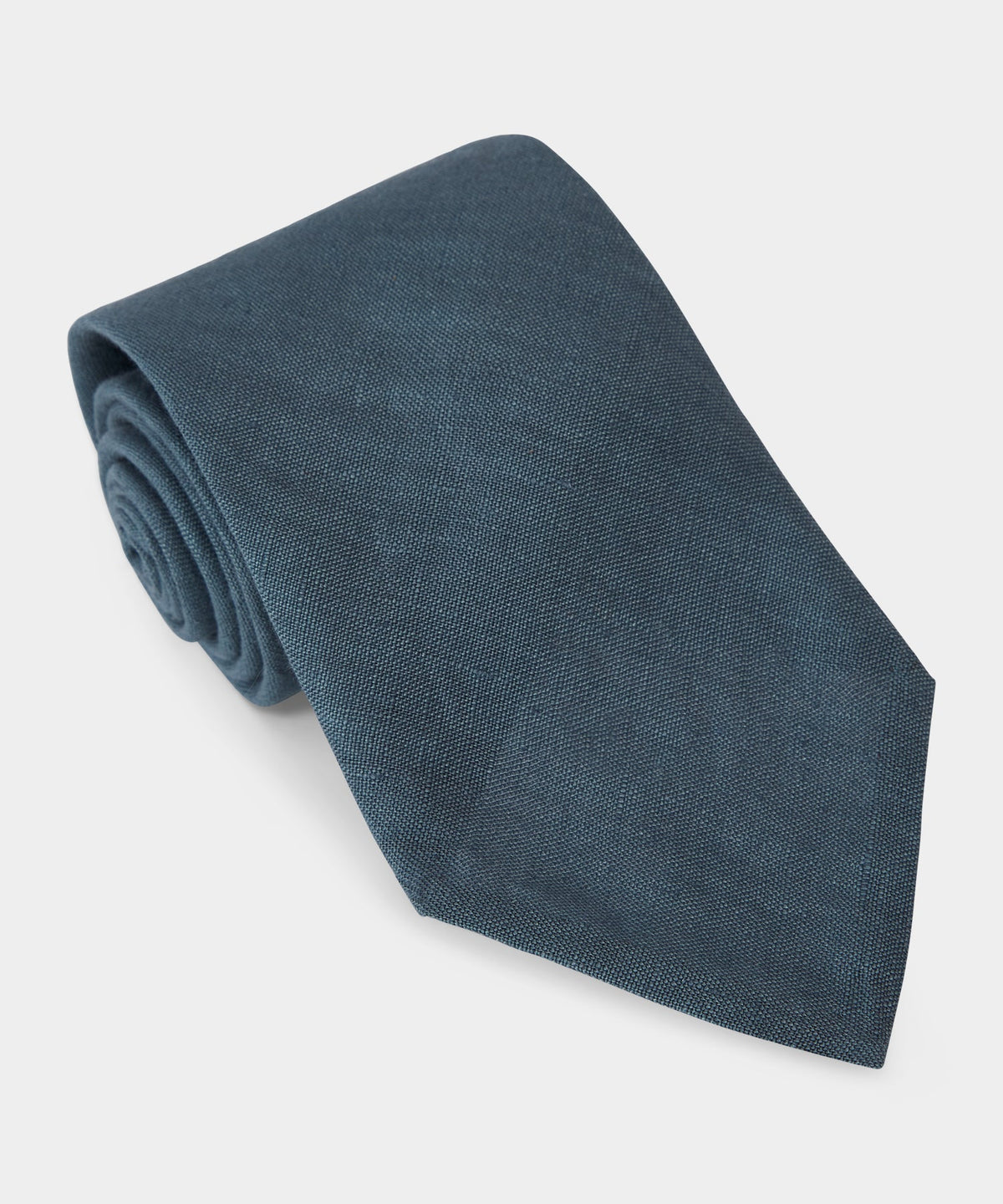 Todd Snyder Italian Linen Tie - Antique Teal