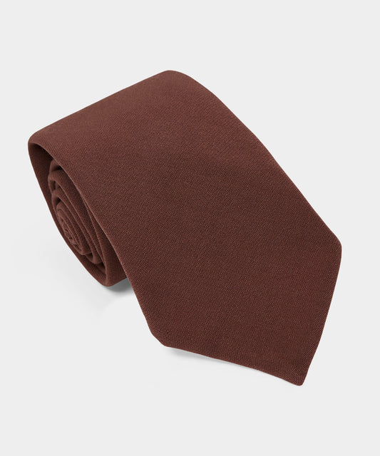 Todd Snyder Italian Wool Crepe Tie - Mauve