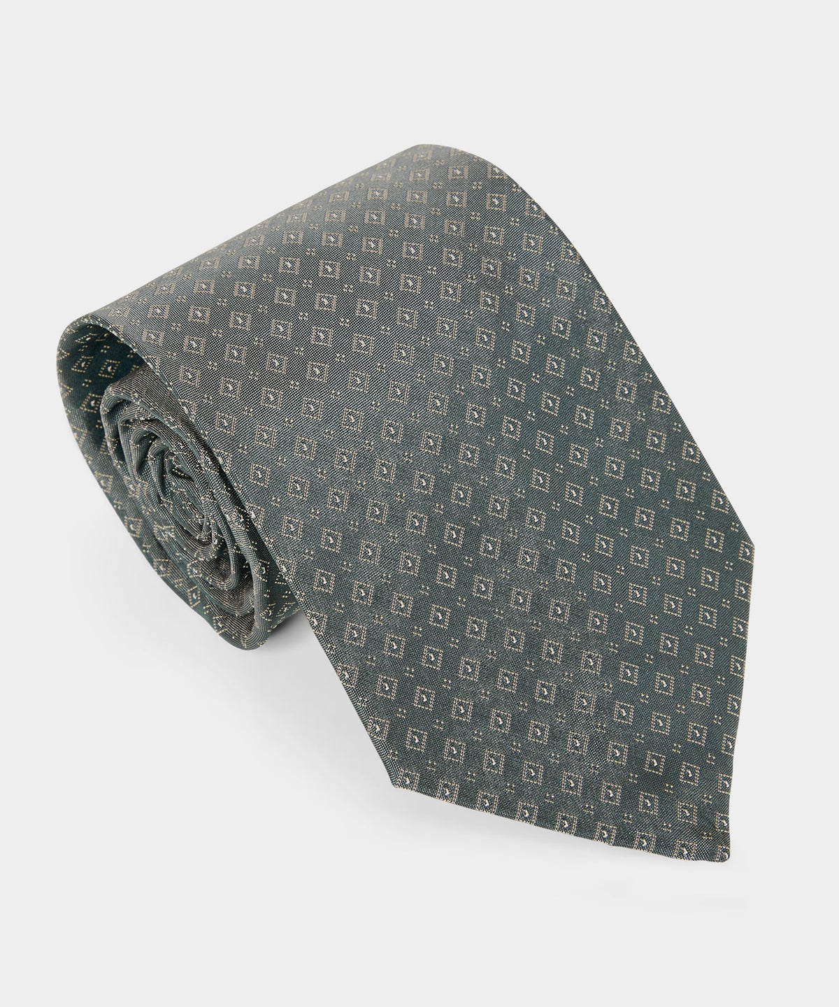 Todd Snyder Italian Silk Archive Tie - Fog