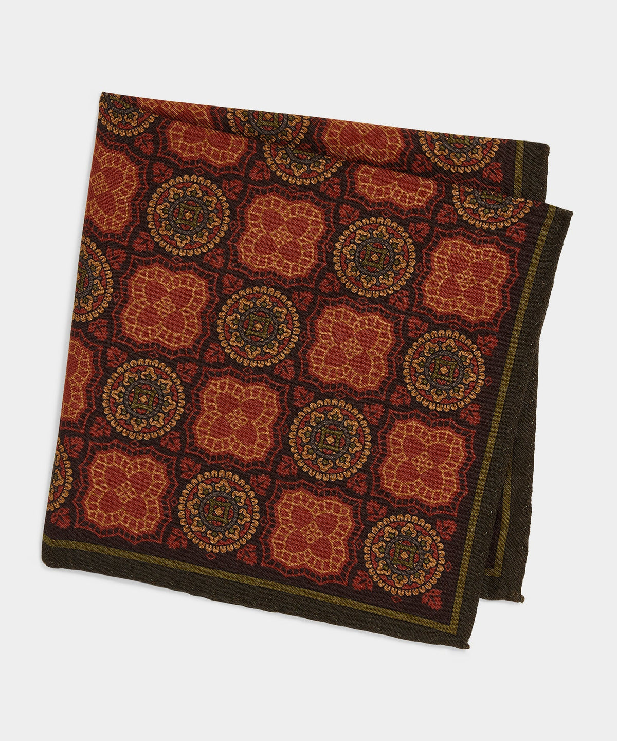 Todd Snyder Medallion Neckerchief - Red
