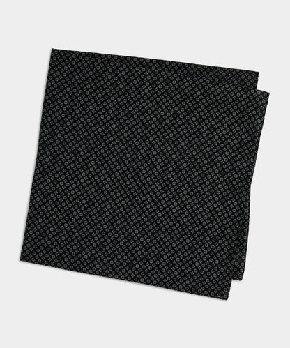 Todd Snyder Italian Paisley Neckerchief - Black