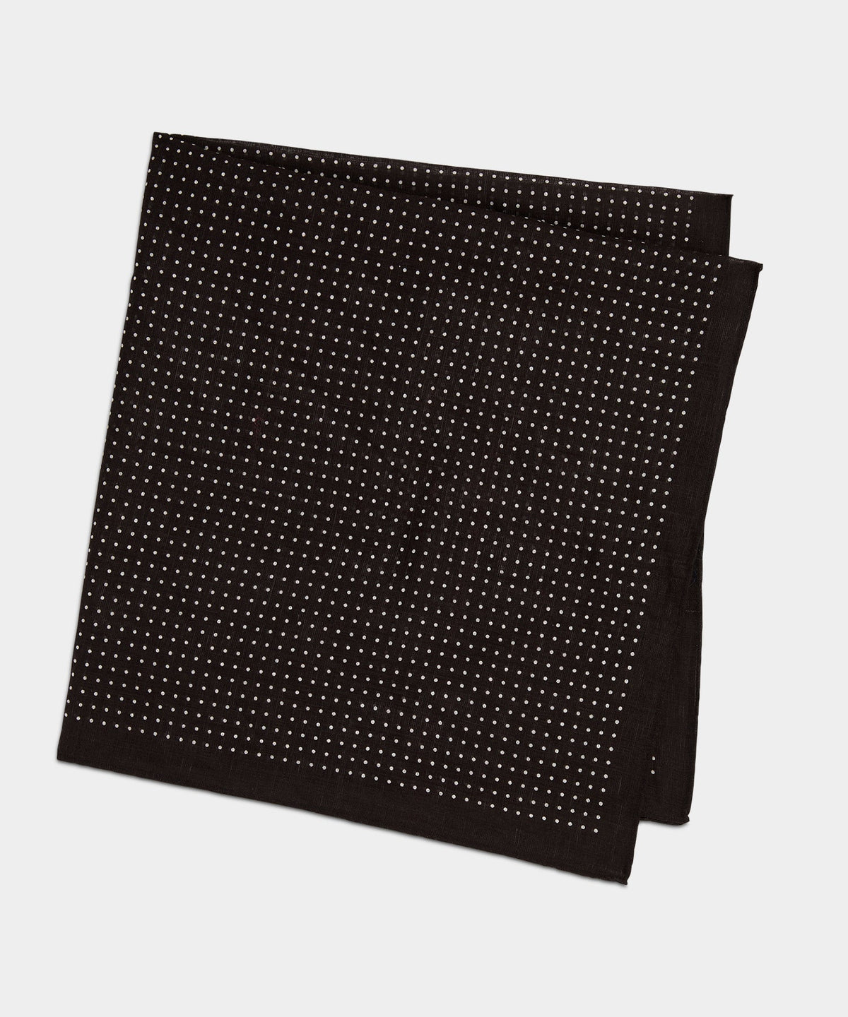 Todd Snyder Italian Dot Neckerchief - Dark Brown