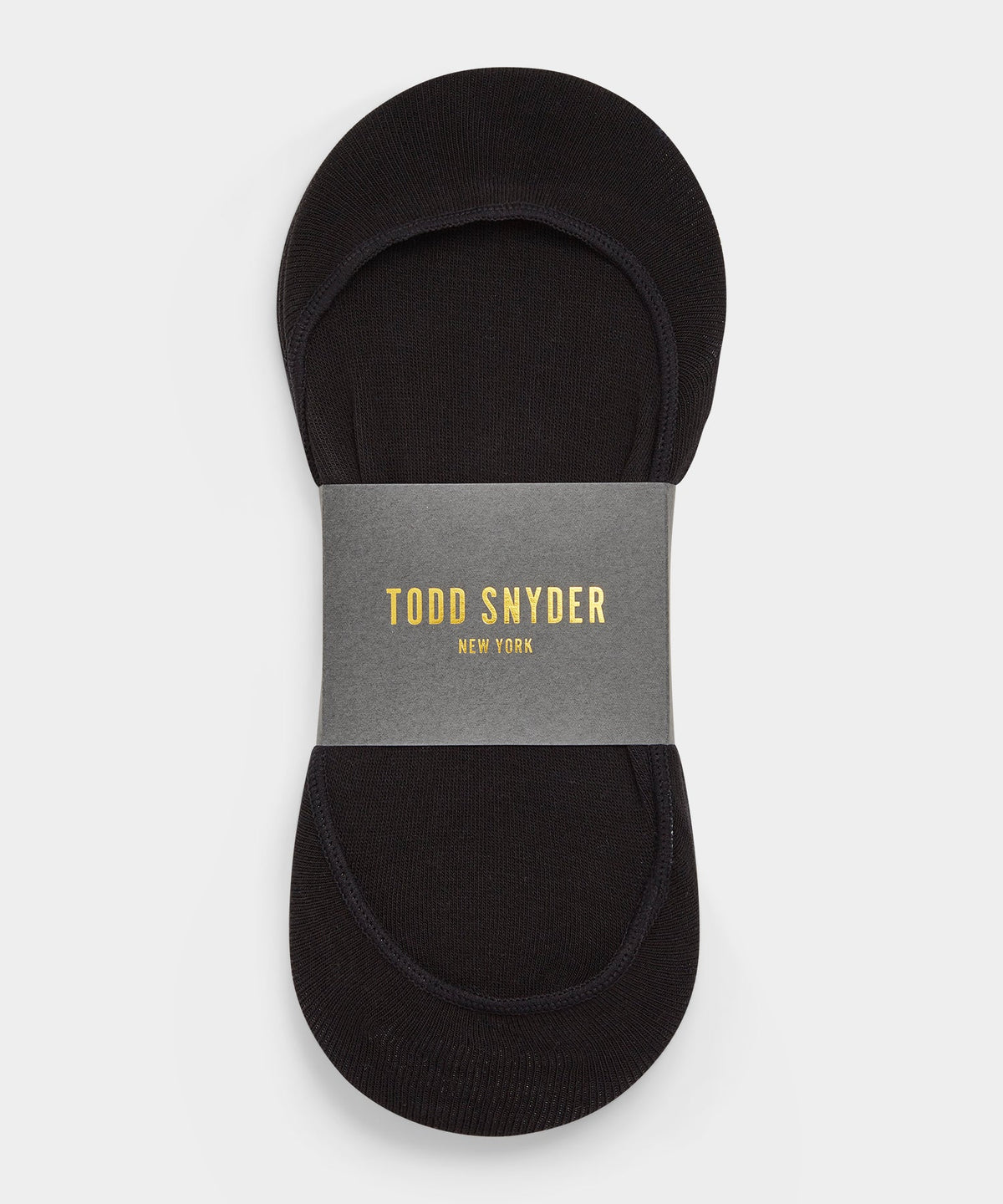 Todd Snyder No-Show Sock, 3-Pack - Black