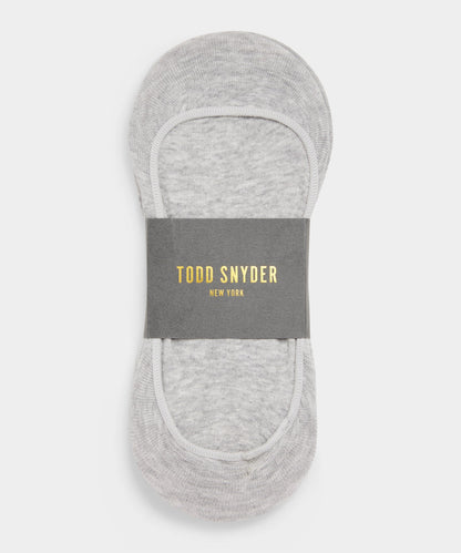 Todd Snyder No-Show Sock, 3-Pack - Grey