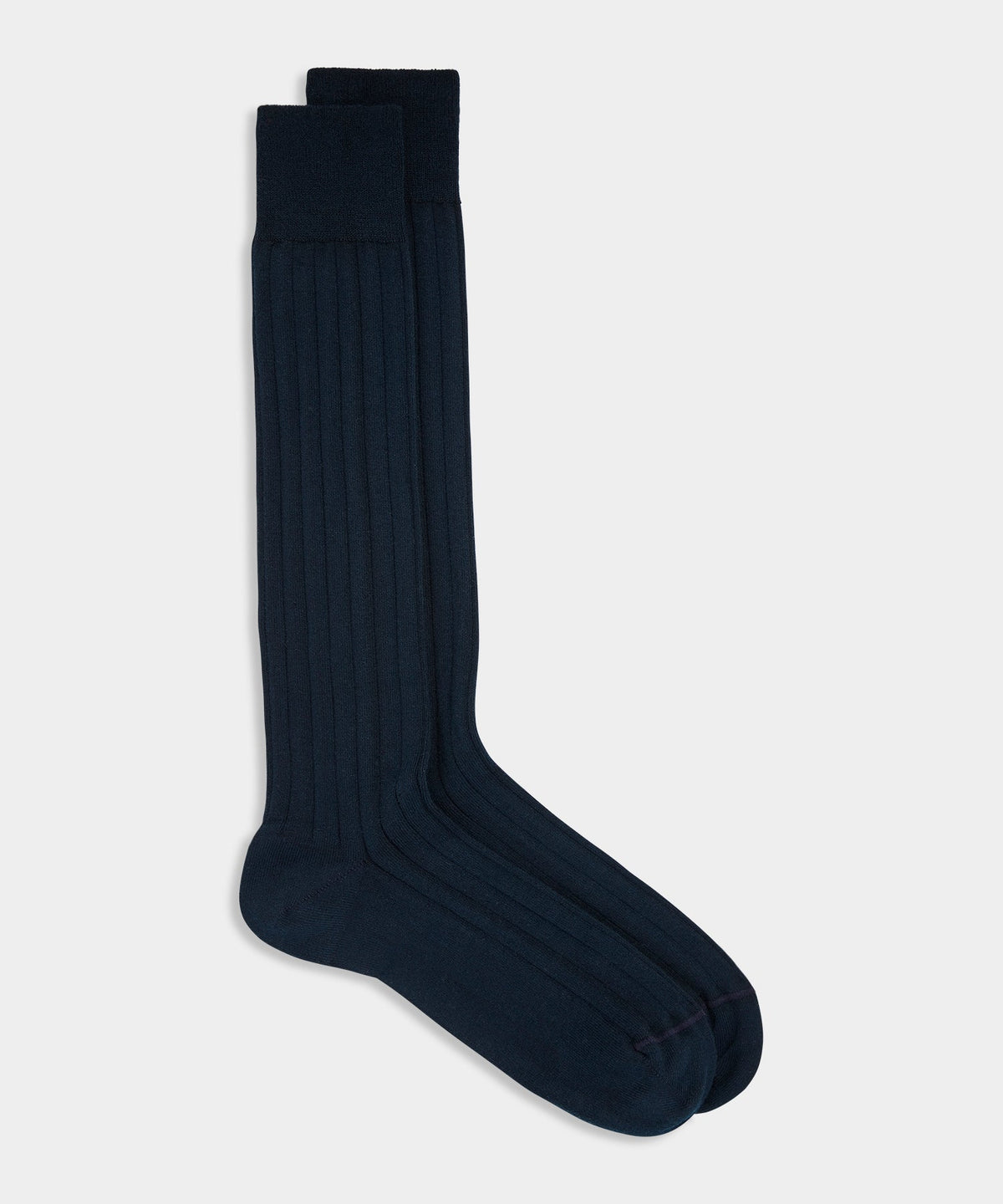 Todd Snyder Cotton Dress Sock - Navy
