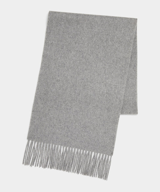 Todd Snyder Brushed Cashmere Scarf - Charcoal