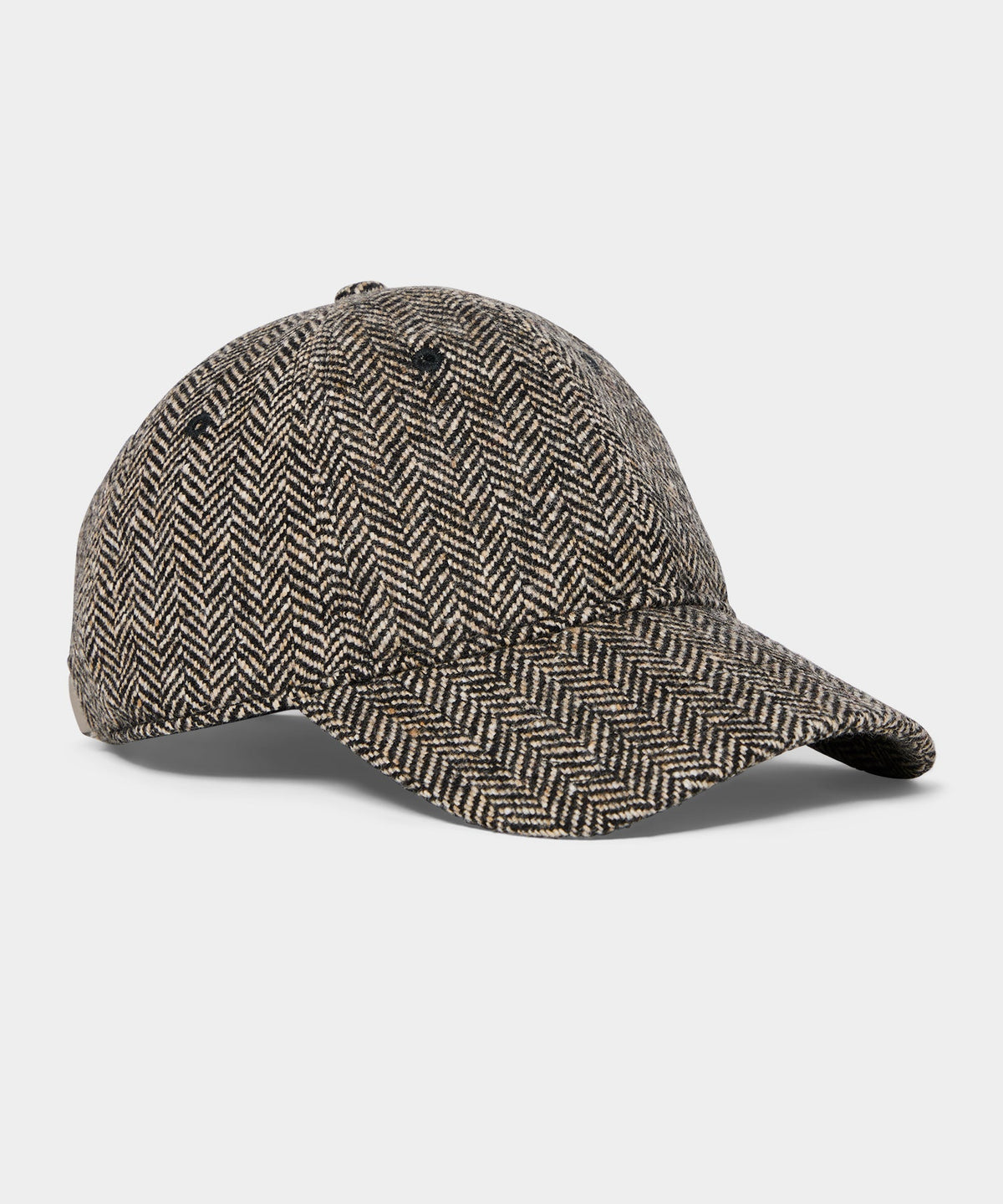 Todd Snyder Herringbone Dad Cap - Cream