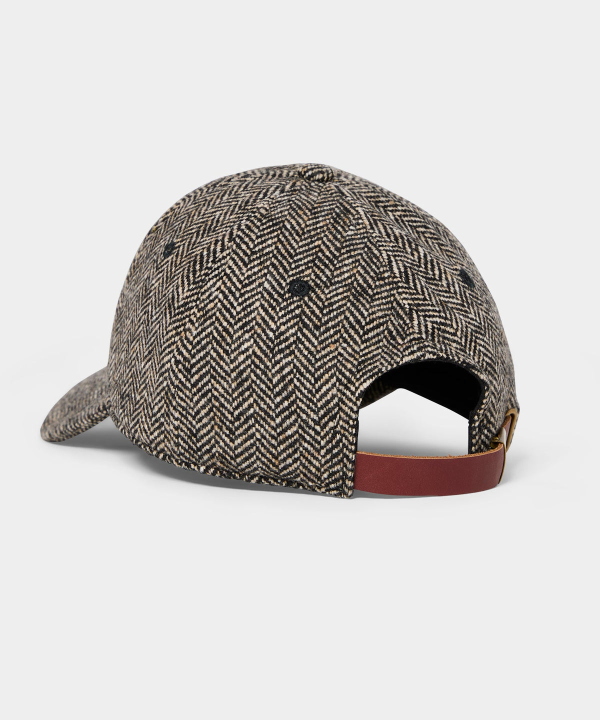 Todd Snyder Herringbone Dad Cap - Cream