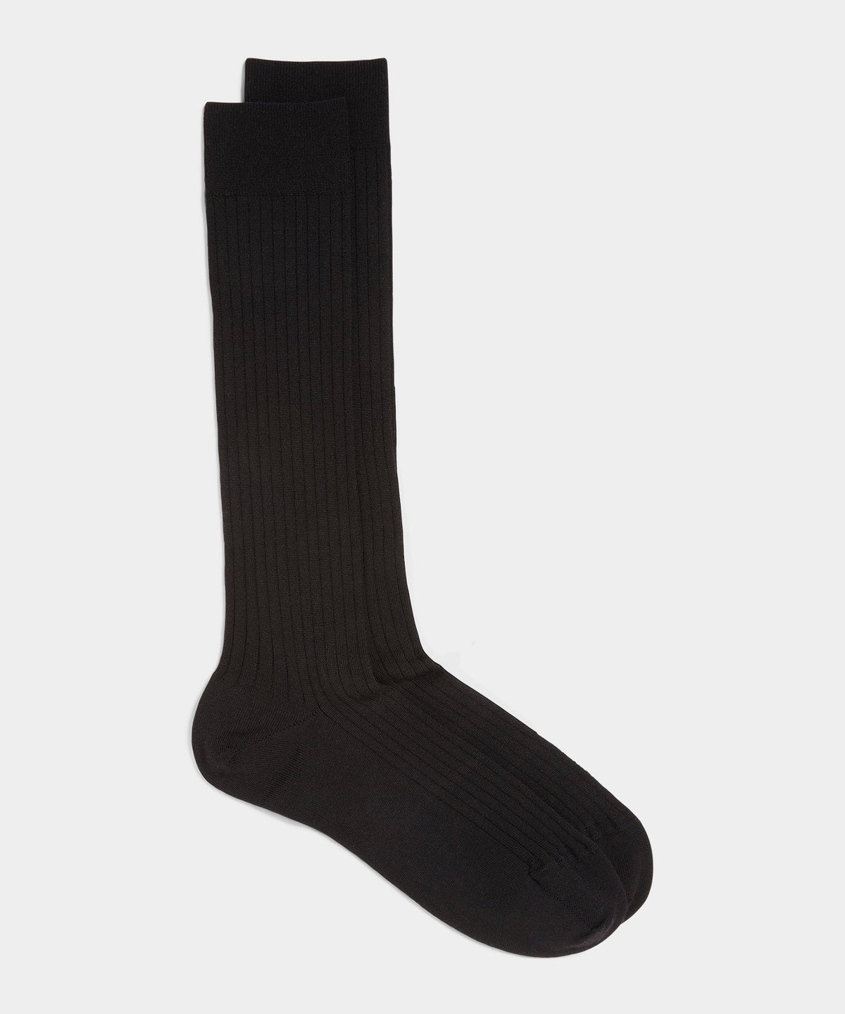 Todd Snyder Merino Dress Sock - Black