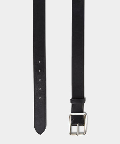 Todd Snyder Italian Wide Leather Belt - Black