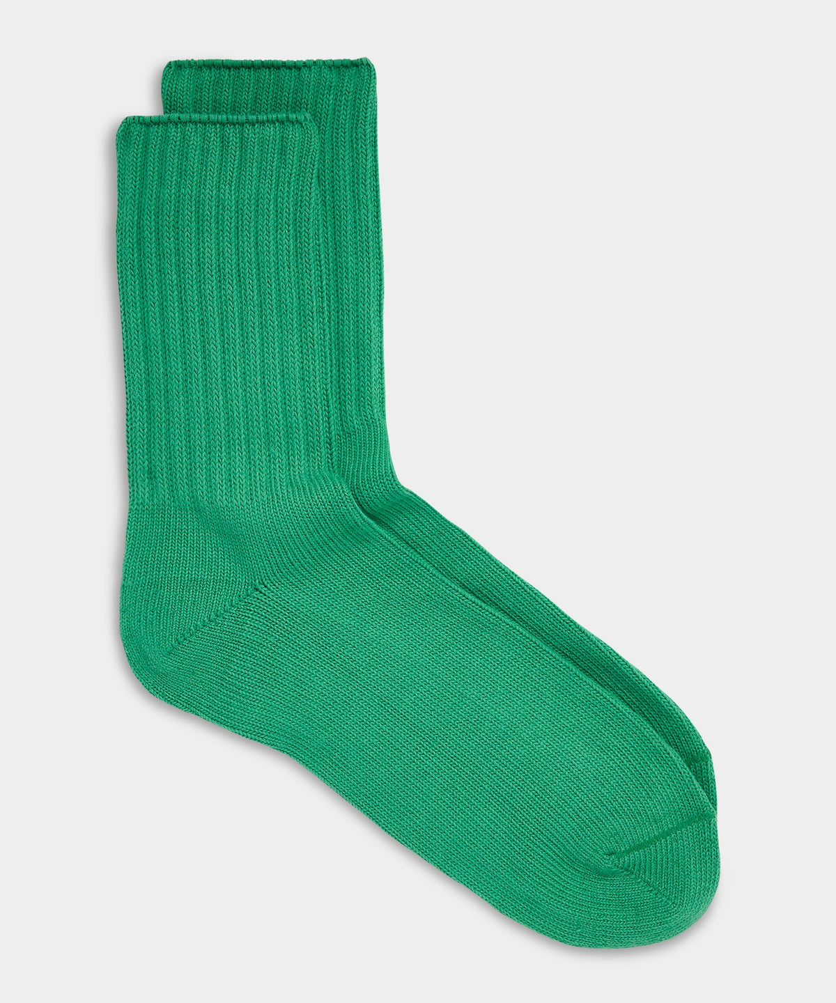 Todd Snyder Cotton Ankle Sock - Green