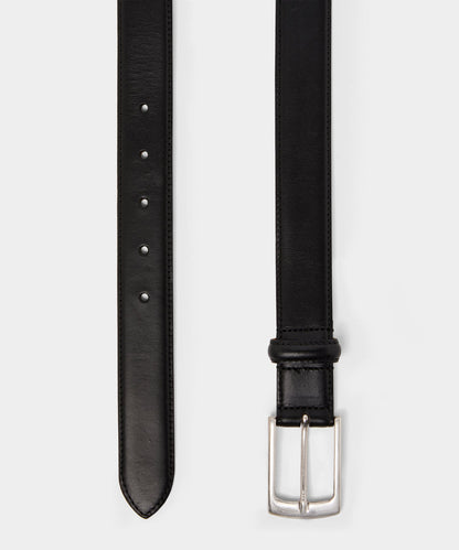 Todd Snyder Italian Leather Dress Belt - Black