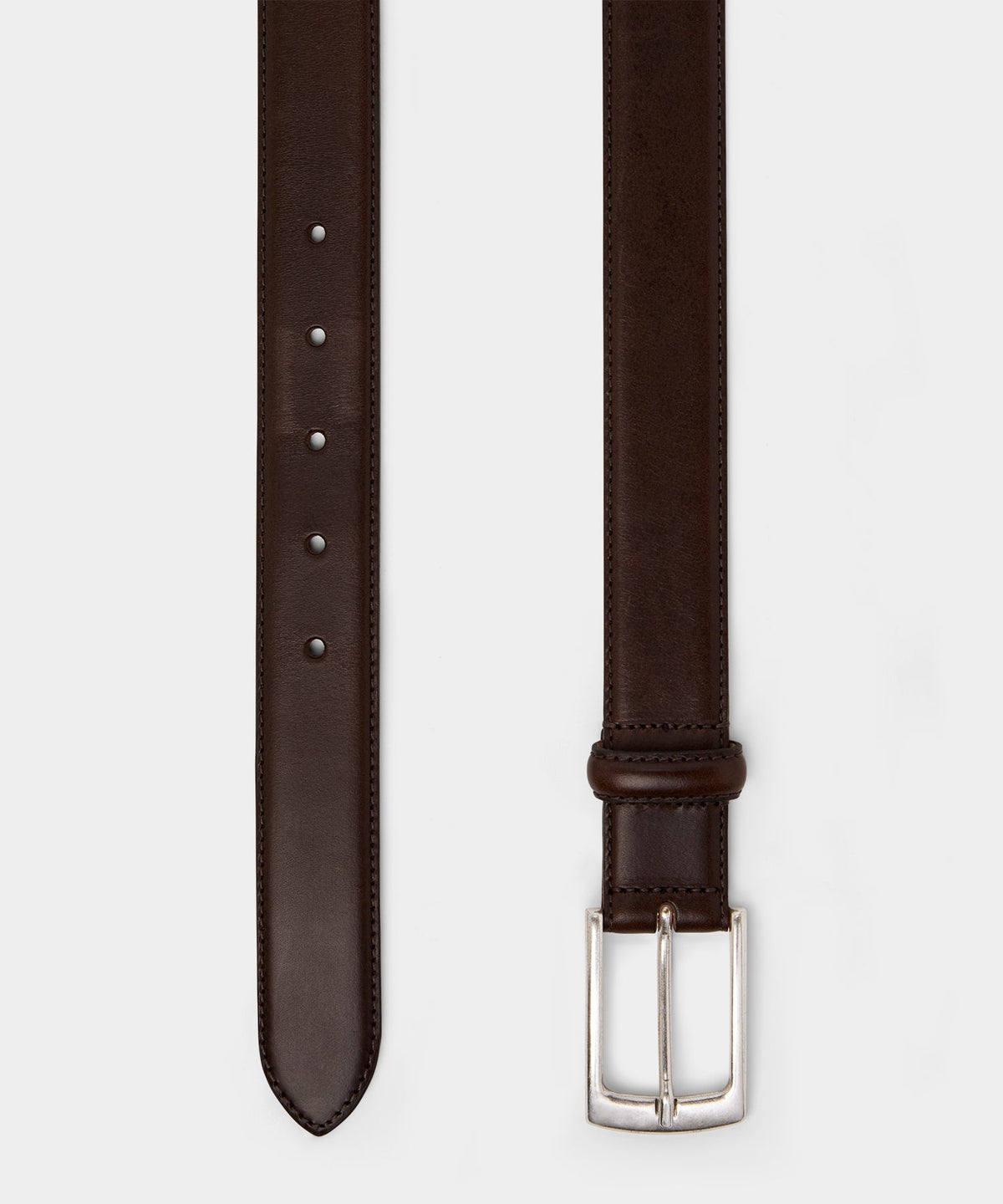 Todd Snyder Italian Leather Dress Belt - Brown