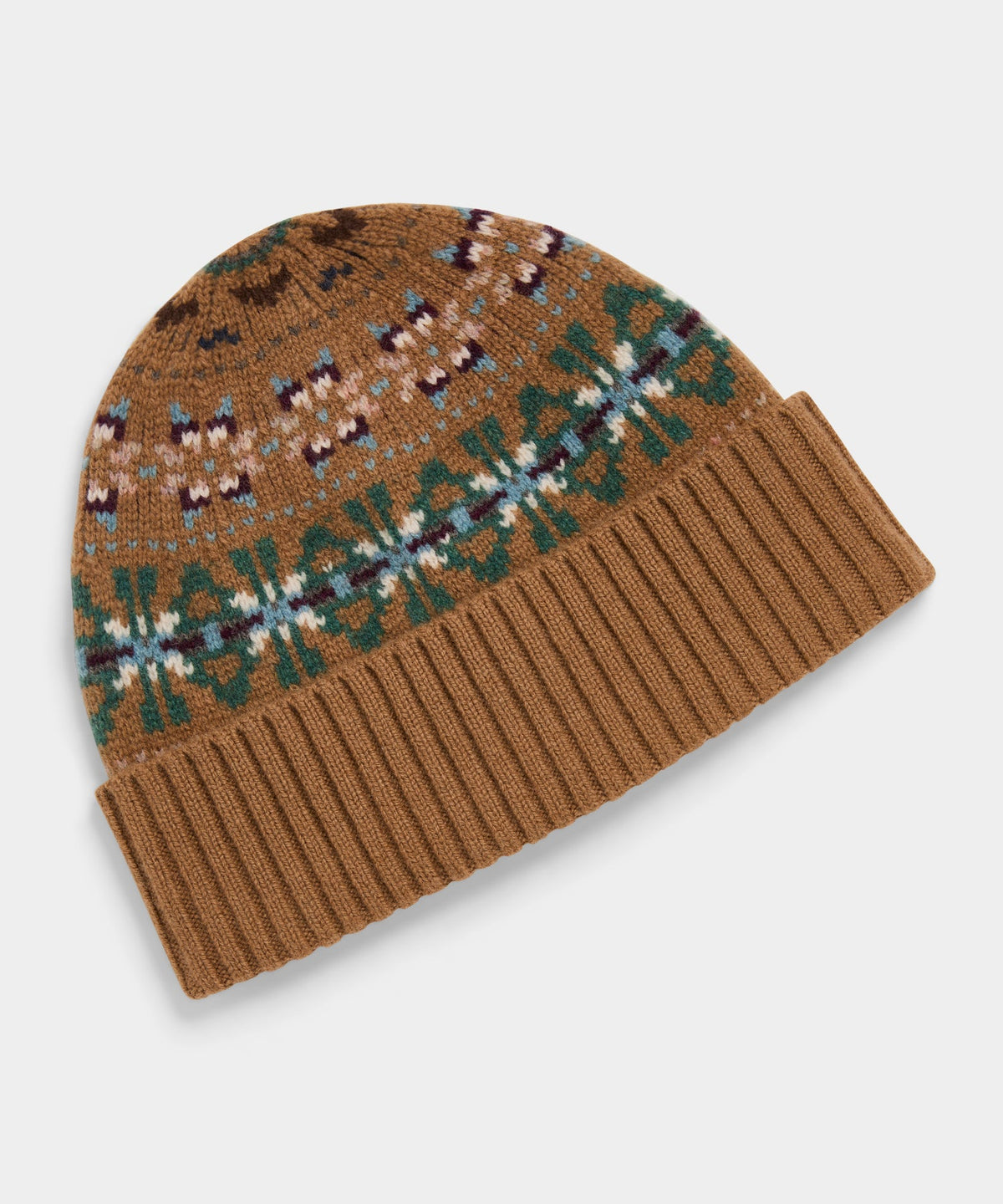 Todd Snyder Todd Snyder x Lagavulin Fair Isle Beanie - Brown