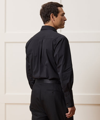 Todd Snyder Armando Cabral Pleat Bib Tuxedo Shirt - Black