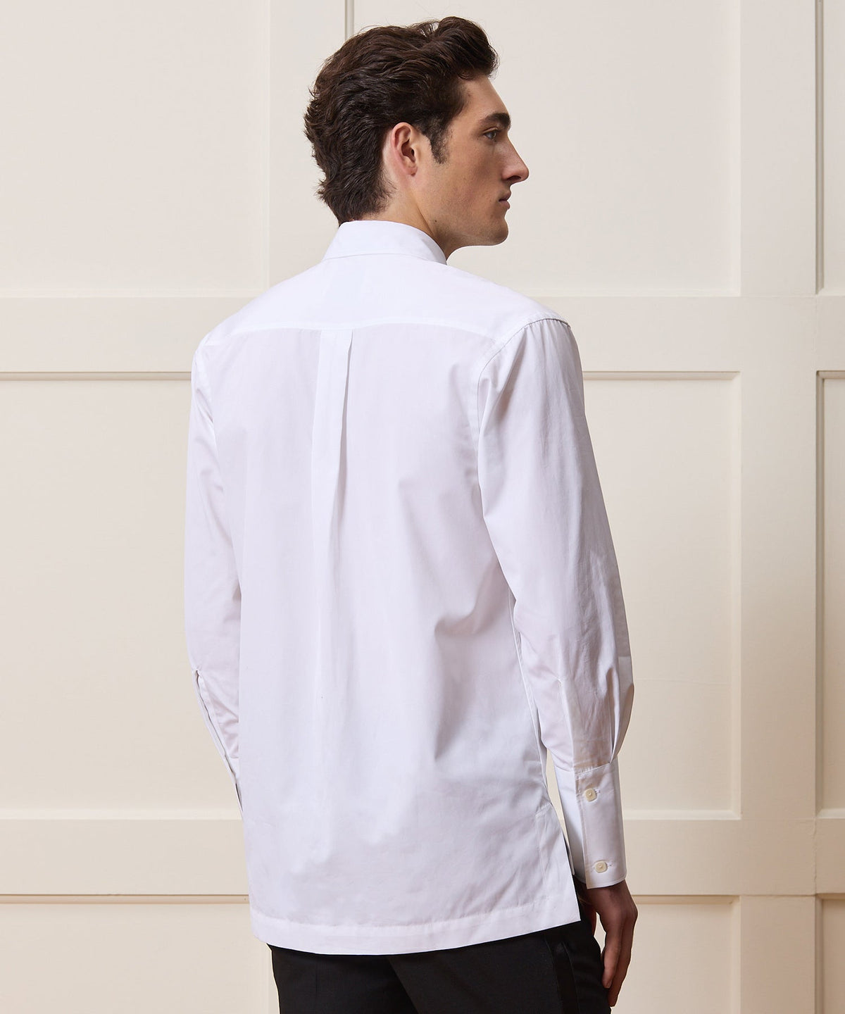 Todd Snyder Armando Cabral Pleat Bib Tuxedo Shirt - White