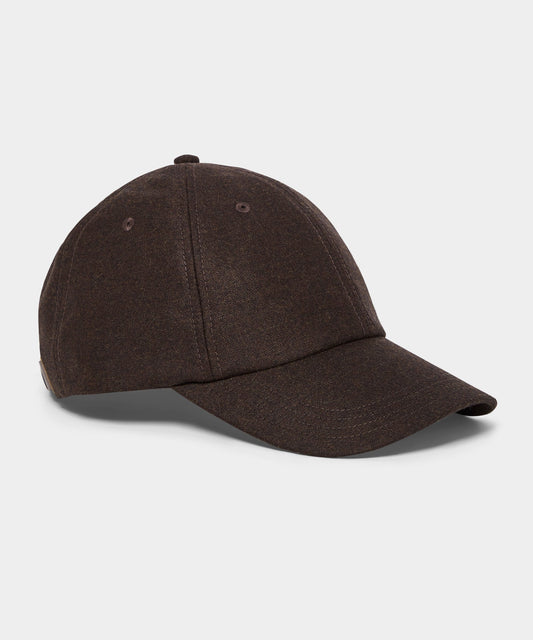 Todd Snyder Flannel Dad Cap - Dark Brown